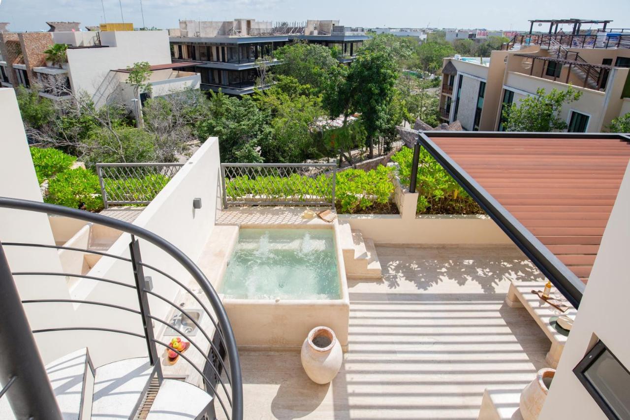 Exclusive Paramar Ve Penthouse In Tulum By Lockey Best For Walking To Commercial Zone In Aldea Zama Exterior foto